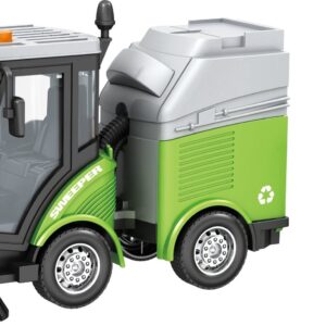Wiky Vehicles Auto čistící s popelnicí a efekty 24 cm