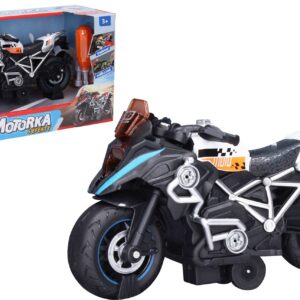Wiky Vehicles Motorka šroubovací s efekty bílá 20 cm - český obal
