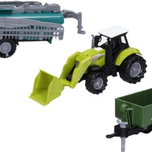 Wiky Vehicles Traktor s příslušenstvím a efekty 17 cm